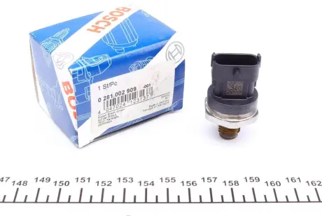 Датчик тиску (CR) Fiat,Iveco,Lancia,Alfa,Renault bosch 0 281 002 909
