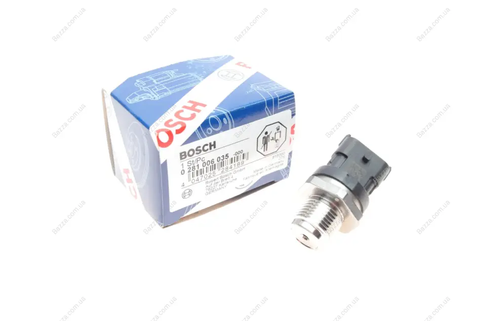 Датчик тиску палива Bosch 0 281 006 035 (фото 1)