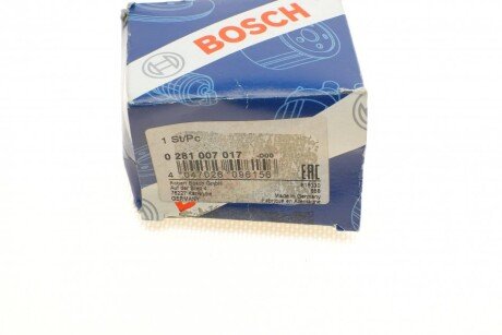 Датчик тиску палива bosch 0281007017