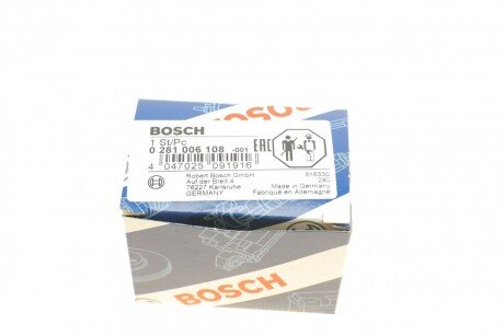 Датчик вакууму bosch 0 281 006 108