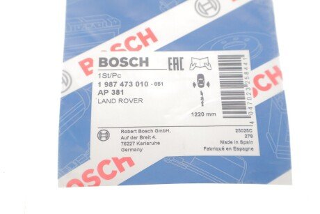 Датчик зносу гальмівних колодок bosch 1987473010