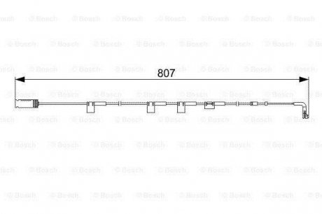 Датчик зносу гальмівних колодок bosch 1 987 473 058