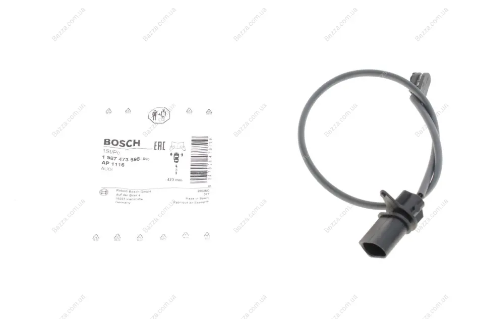Датчик зносу гальмівних колодок bosch 1 987 473 598