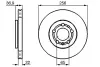 ДИСК ГАЛЬМIВНИЙ ПЕРЕДНIЙ bosch 0 986 478 988