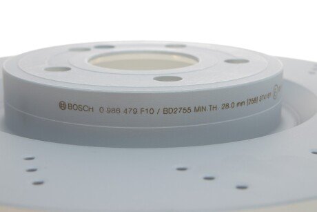 Диск гальмівний bosch 0986479F10