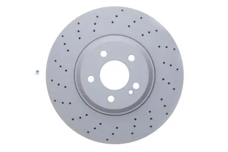 Диск гальмівний bosch 0986479G35 Мерседес W222