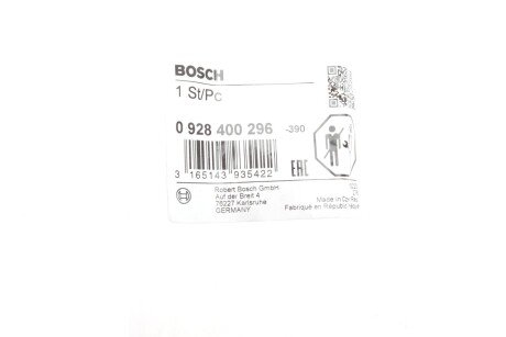 Дизельні компоненти bosch 0 928 400 296