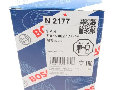 Дизельный топливный фильтр bosch F026402177