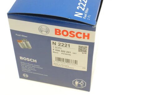 Дизельний паливний фільтр bosch F026402221