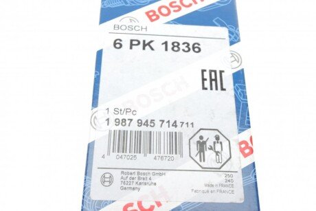 Доріжковий пас bosch 1987945714
