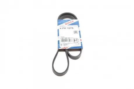Дорiжковий ремінь 4PK1075 bosch 1 987 948 361