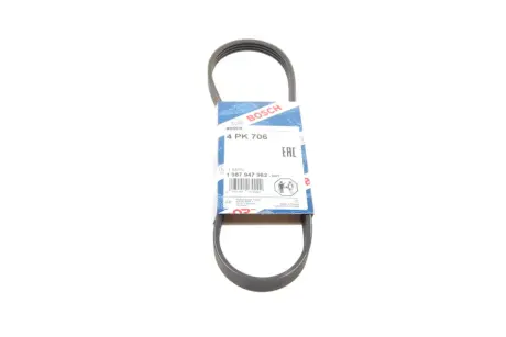 Дорiжковий ремінь 4PK706 Bosch 1 987 947 962