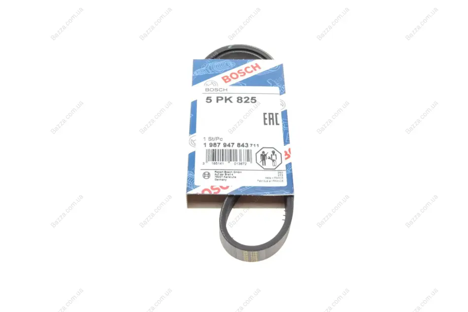 Дорiжковий ремінь 5PK825 bosch 1 987 947 843