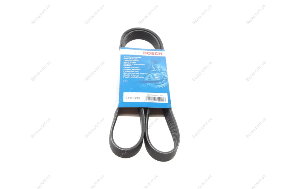Дорiжковий ремінь 6РК1240 bosch 1 987 946 089