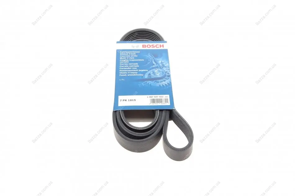 Дорiжковий ремінь 7PK1815 bosch 1987947562