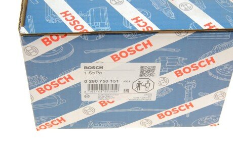 Дросельна заслонка з електроприводом bosch 0280750151