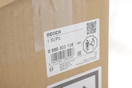 Електричний паливний насос bosch 0580303136