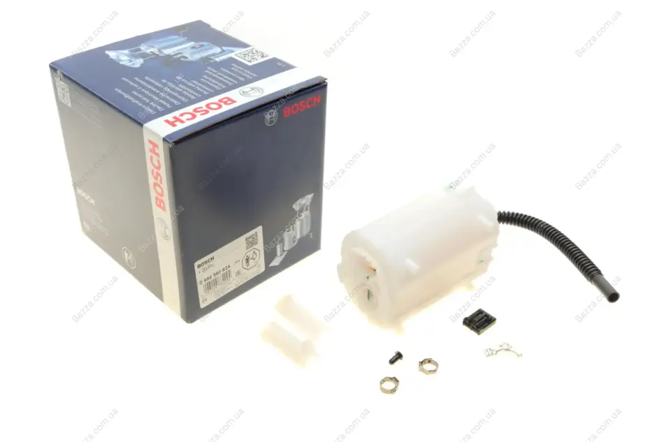 Електричний паливний насос VW Polo 1.2,1.4 01/Skoda Fabia1.2,1.4 01/Seat Ibiza IV 1.2,1.4 02- bosch 0 986 580 824