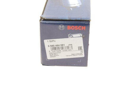 Електробензонасос bosch 0580464081