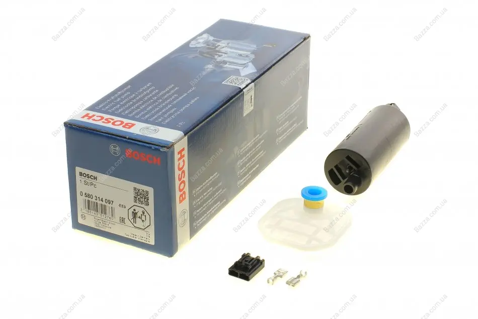 Электробензонасос OPEL ASTRA F,G, OMEGA A,B, VECTRA A,B (пр-во) bosch 0 580 314 097