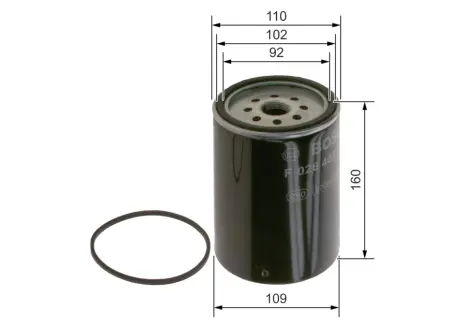 Фільтр палива Bosch F 026 402 269