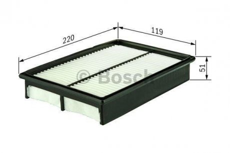 Повітряний фільтр двигуна bosch F 026 400 169