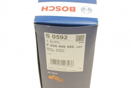 Фільтр повітряний bosch F026400592