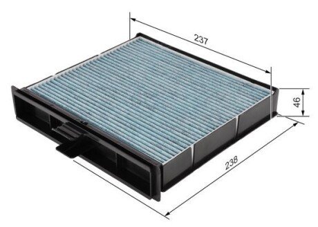 Фильтр салона bosch 0986628527