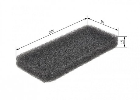 Фильтр салона bosch 1987431170