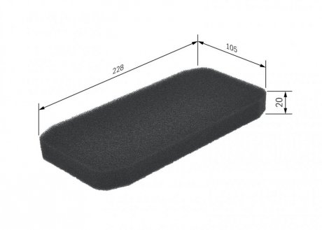 Фильтр салона bosch 1987431173