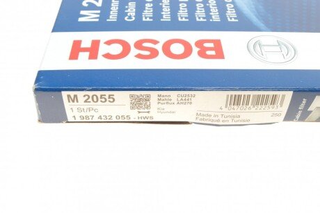 Фільтр салону bosch 1987432055