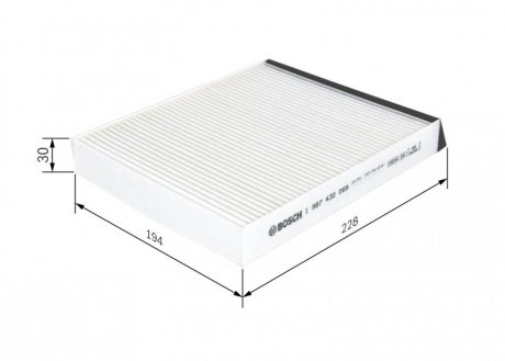 Фильтр салона bosch 1987432069