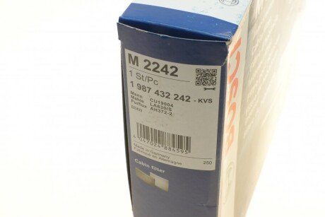 Фильтр салона bosch 1987432242