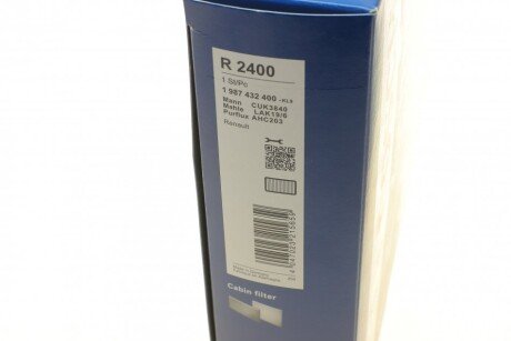 Фільтр салону bosch 1987432400