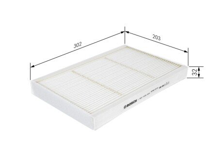 Фильтр салона bosch 1987435004