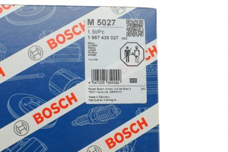 Фильтр салона bosch 1987435027