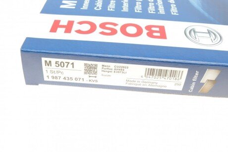 Фильтр салона bosch 1987435071