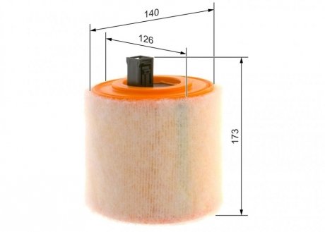 Фільтр салону bosch F026400436