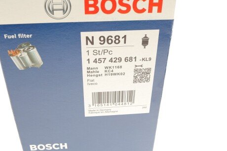 Фильтр топл. bosch 1457429681