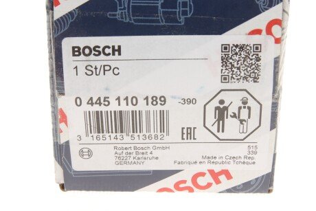 Форсунка паливна bosch 0 445 110 189