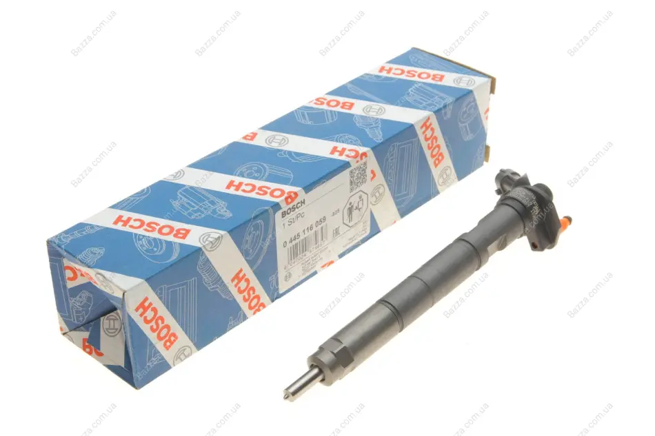 Форсунка паливна Common Rail Fiat/PSA 3,0D MJT 06- bosch 0 445 116 059