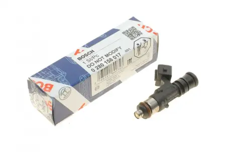 Форсунка ВАЗ-2110, 2123, 1118 V8 кл. ЕВРО-2,3 (пр-во BOSCH) bosch 0280158017 Chevrolet