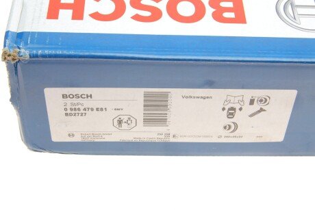 Вентильований гальмівний диск bosch 0986479E81