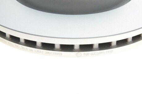 Вентильований гальмівний диск bosch 0986479F01