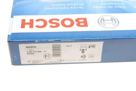 Вентильований гальмівний диск bosch 0986479G96