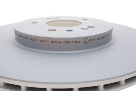 Вентилируемый тормозной диск bosch 0986479H17