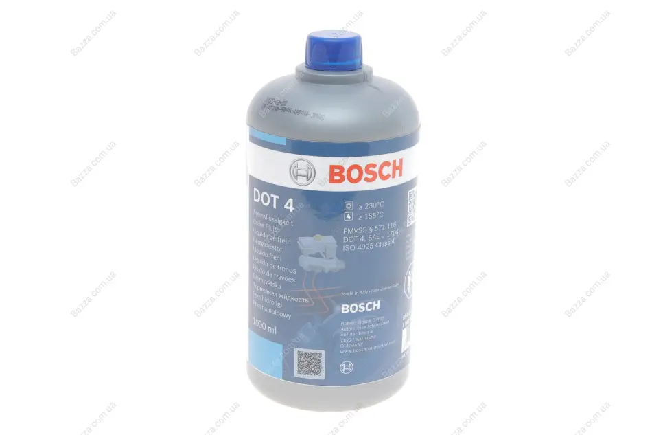Гальмівна рідина DOT4, 1L bosch 1987479107
