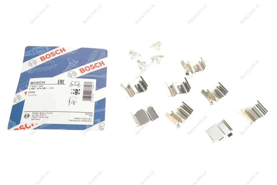 Гальмiвнi аксесуари bosch 1 987 474 351