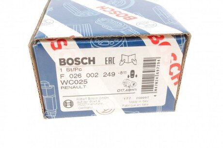 Гальмівний циліндр bosch F 026 002 249