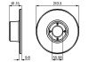 Гальмівний диск bosch 0986478811